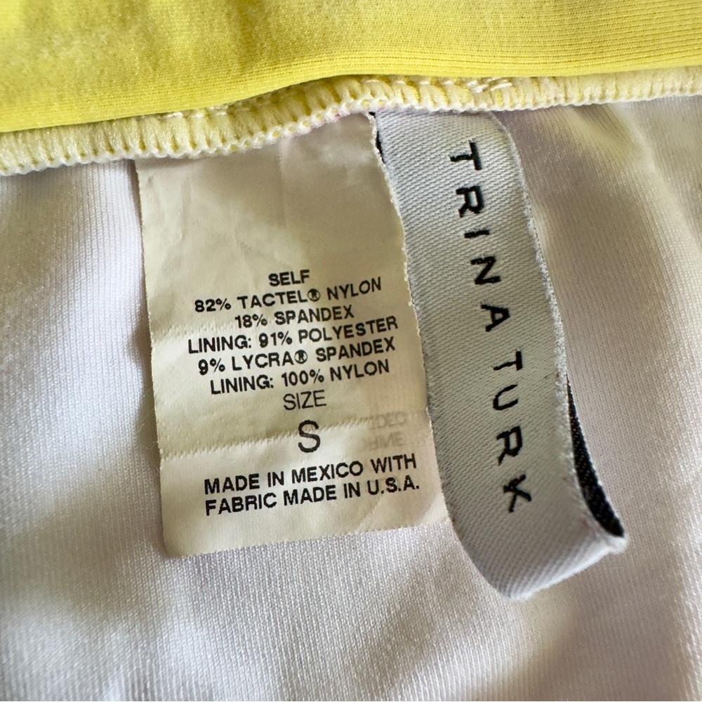 Trina Turk 2 Piece Multi Patterned Bikini With Gold Embellishments - Picture 9 of 12